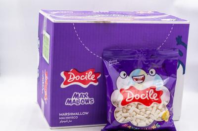 Зефир Docile Maxmallows Трубочки мини ванильные 150 гр