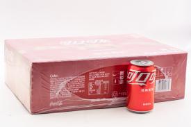 Напиток безалкогольный газированный Coca-Cola 330 мл ж/б