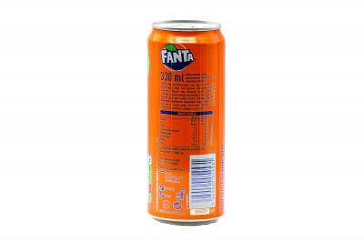 Напиток б/а газ. Fanta Orange 330 мл ж/б sleem