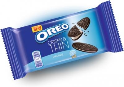 Печенье Oreo Crispy Thin vanilla 48 грамм